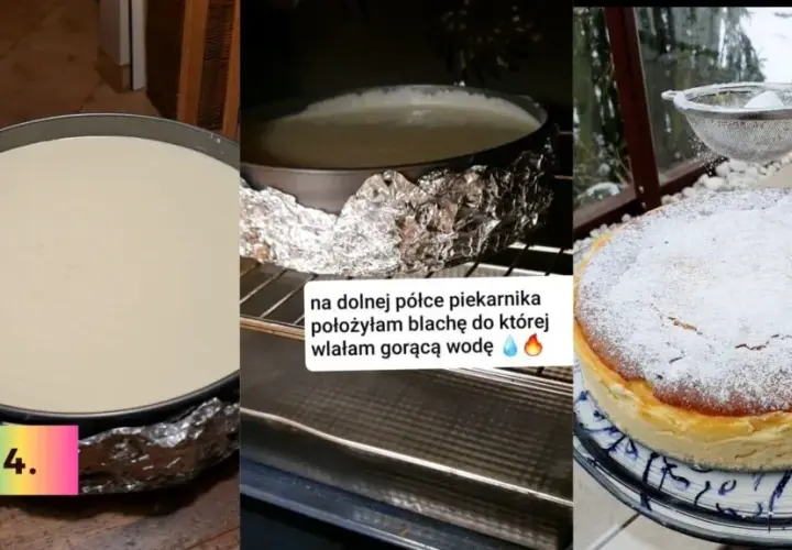 Ile piec sernik w 160 stopniach, aby uniknąć pękania i opadania